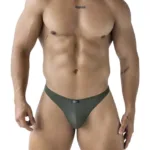 91238 Microfiber Thongs Color Green Size L