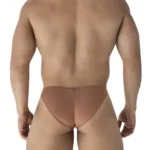 91239 Microfiber Bikini Color Brown Size XL - Image 2
