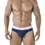 91241 Microfiber Thongs Color Dark Blue Size L