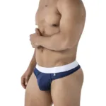 91241 Microfiber Thongs Color Dark Blue Size S - Image 3