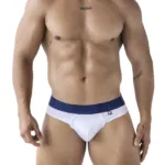 91241 Microfiber Thongs Color White Size L