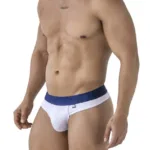91241 Microfiber Thongs Color White Size M - Image 3