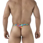 Alternative view of 91247 Printed Thongs Color Bubbles Size M