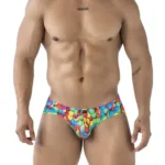 91248 Printed Briefs Color Bubbles Size M