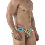 91248 Printed Briefs Color Bubbles Size M - Image 3