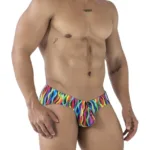 91248 Printed Briefs Color Waves Size M - Image 3