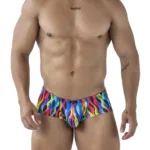91249 Printed Trunks Color Waves Size L