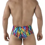 Alternative view of 91249 Printed Trunks Color Waves Size L