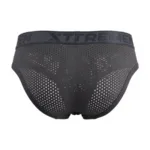 91250 Microfiber Mesh Briefs Color Gray Size M - Image 7