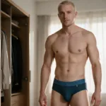 91250 Microfiber Mesh Briefs Color Petrol Size M - Image 4