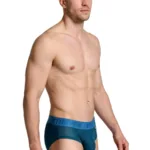 91250 Microfiber Mesh Briefs Color Petrol Size M - Image 3