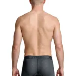 Alternative view of 91251 Microfiber Mesh Boxer Briefs Color Gray Size L