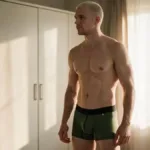 91251 Microfiber Mesh Boxer Briefs Color Military Green Size L - Image 4