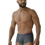 91252 Microfiber Mesh Trunks Color Gray Size S - Image 3