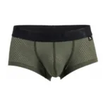 91252 Microfiber Mesh Trunks Color Military Green Size XL - Image 7