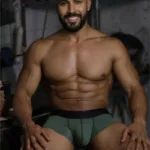 91252 Microfiber Mesh Trunks Color Military Green Size XL - Image 6