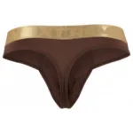 91253 Microfiber Thongs Color Chocolate Size XL - Image 5