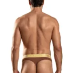 Alternative view of 91253 Microfiber Thongs Color Chocolate Size L