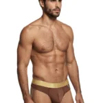 91253 Microfiber Thongs Color Chocolate Size XL - Image 3