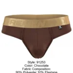 91253 Microfiber Thongs Color Chocolate Size XL - Image 7