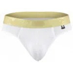 91253 Microfiber Thongs Color White Size L - Image 5