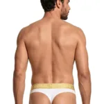 Alternative view of 91253 Microfiber Thongs Color White Size L