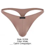 91254 Microfiber Thongs Color Khaki Size L - Image 8