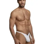 91254 Microfiber Thongs Color White Size M - Image 3