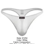 91254 Microfiber Thongs Color White Size M - Image 10