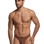 91255 Microfiber Bikini Color Chocolate Size S