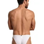 91255 Microfiber Bikini Color White Size L - Image 2