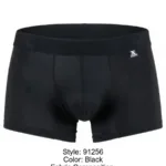91256 Microfiber Boxer Briefs Color Black Size L - Image 7