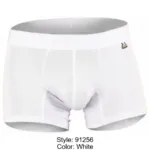 91256 Microfiber Boxer Briefs Color White Size L - Image 7
