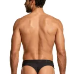 Alternative view of 91257 Microfiber Thongs Color Black Size L