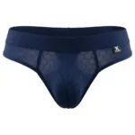91257 Microfiber Thongs Color Dark Blue Size L - Image 4