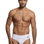 91257 Microfiber Thongs Color White Size L
