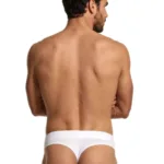 91257 Microfiber Thongs Color White Size L - Image 2