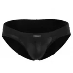 91258 Microfiber Briefs Color Black Size S - Image 4