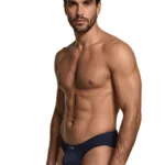 91258 Microfiber Briefs Color Dark Blue Size S - Image 3