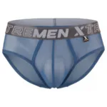 91262 Microfiber Mesh Briefs Color Blue Size M - Image 5