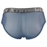 91262 Microfiber Mesh Briefs Color Blue Size M - Image 6