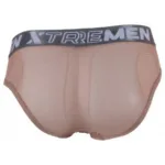 91262 Microfiber Mesh Briefs Color Brown Size M - Image 5