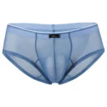 91263 Microfiber Mesh Briefs Color Blue Size M - Image 4