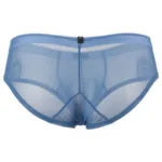 91263 Microfiber Mesh Briefs Color Blue Size M - Image 5