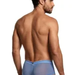 Alternative view of 91263 Microfiber Mesh Briefs Color Blue Size S