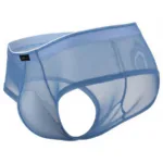 91263 Microfiber Mesh Briefs Color Blue Size M - Image 6