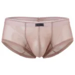 91263 Microfiber Mesh Briefs Color Brown Size L - Image 4