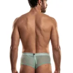 Alternative view of 91263 Microfiber Mesh Briefs Color Green Size L