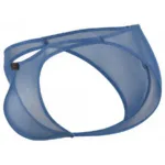 91264 Microfiber Mesh Bikini Color Blue Size M - Image 6