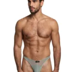 91264 Microfiber Mesh Bikini Color Green Size L